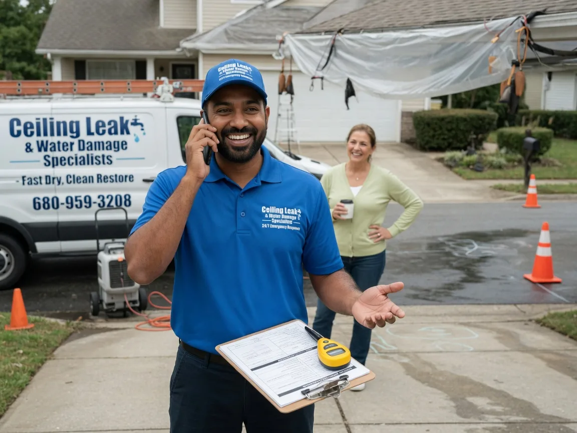 Ceiling Leak Cleanup Fulton, MS FAQs